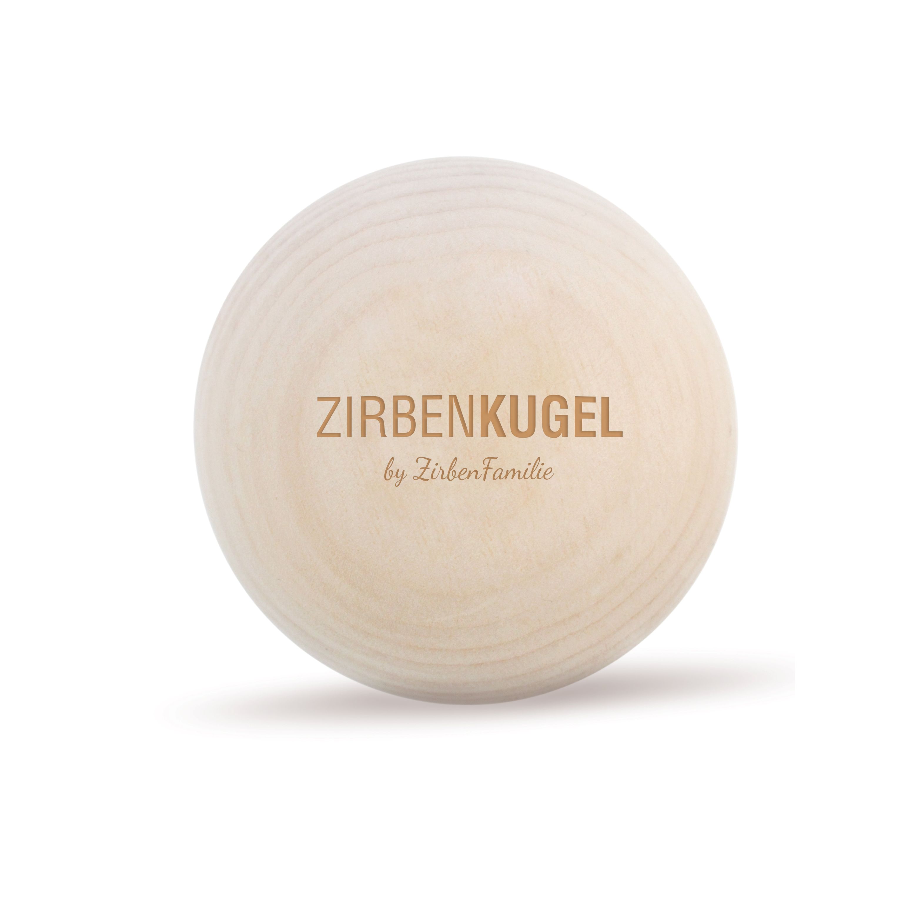 ZirbenKugel “Schluck für Schluck Natur” - EINZELN