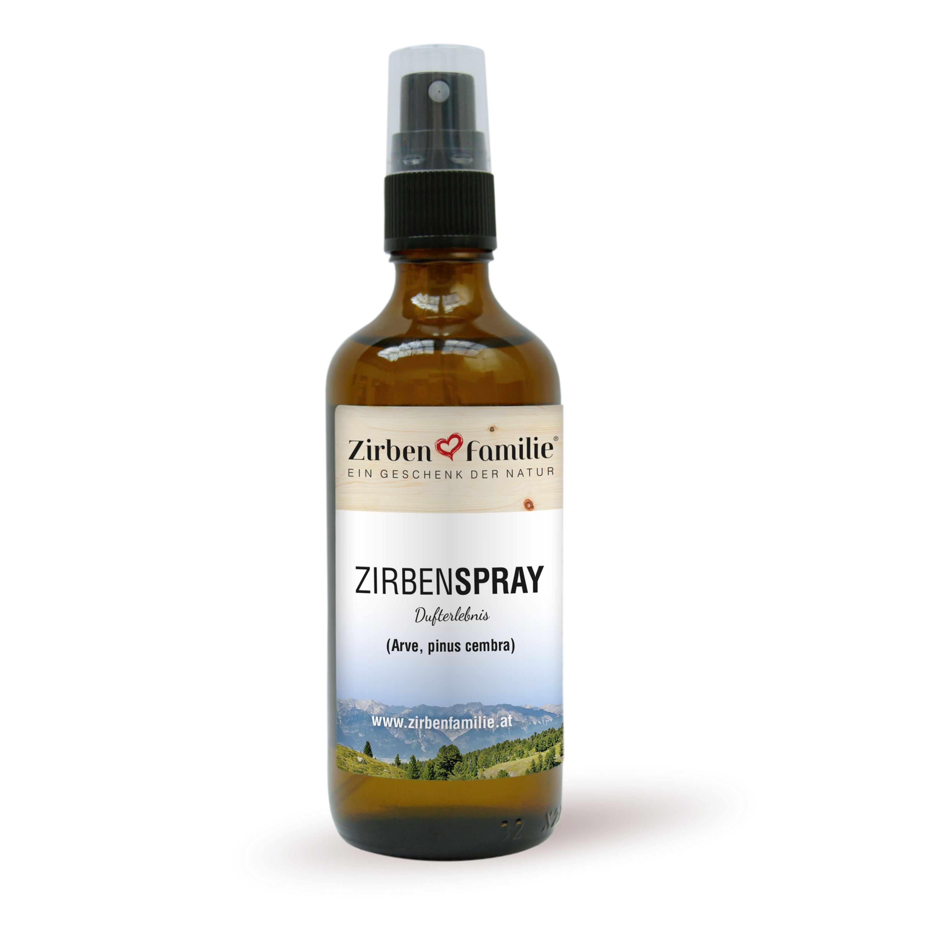 Zirben Spray - Zirbenduft für Kissen und Wohnraum