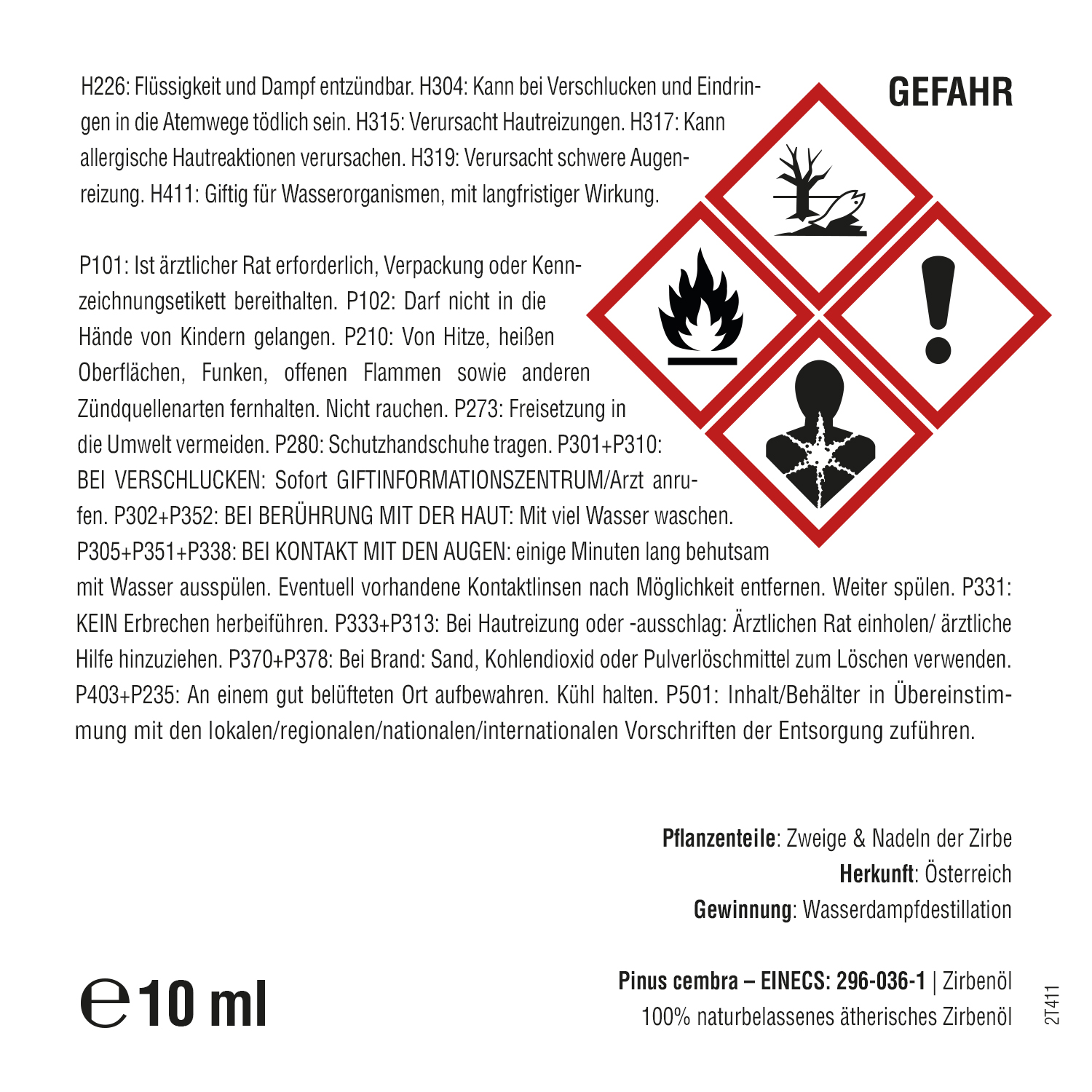 Original Zirben AutoDuft - Holz Duftstecker
