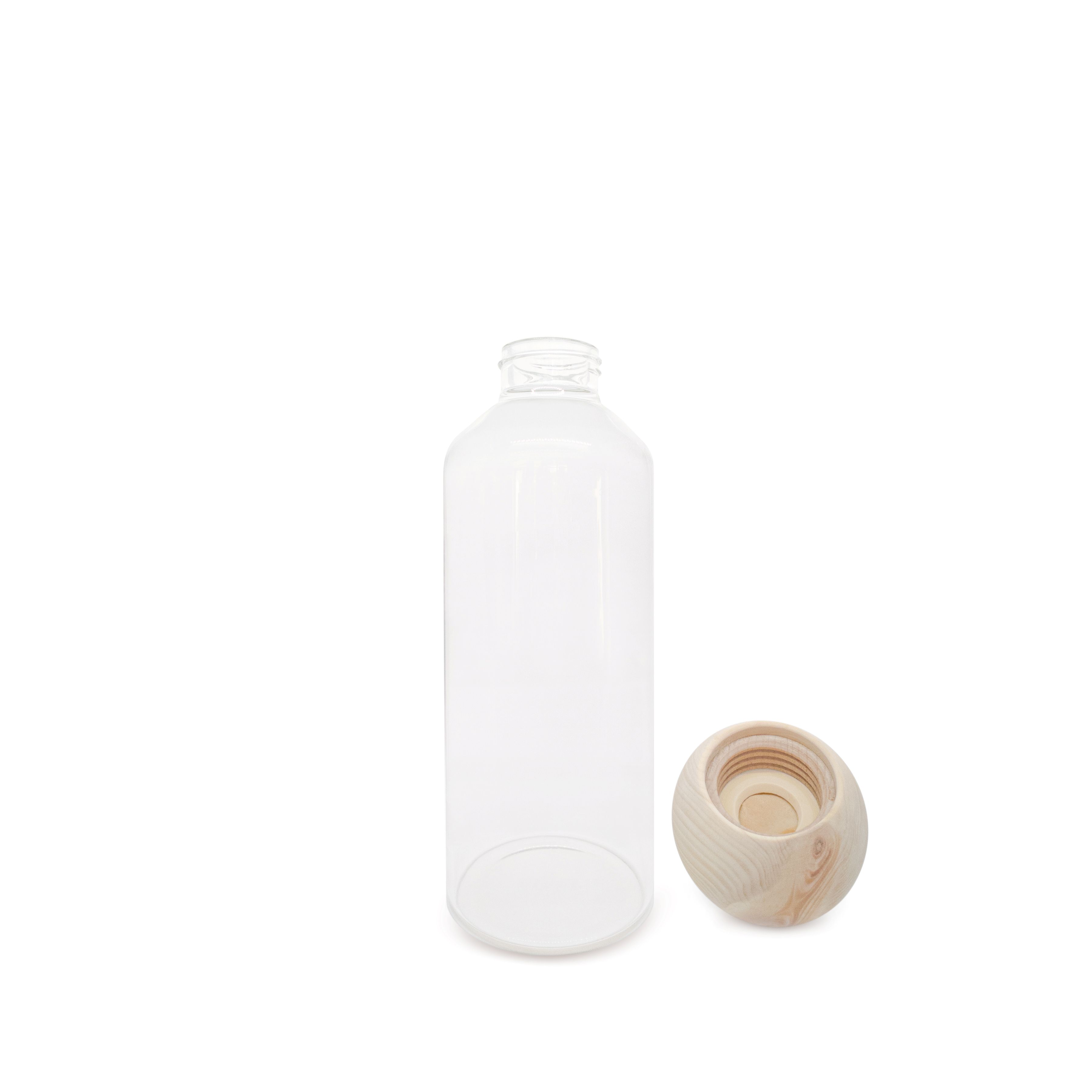 ZirbenManschgerl Trinkflasche 0,6 Liter mit Zirbenholzverschluss