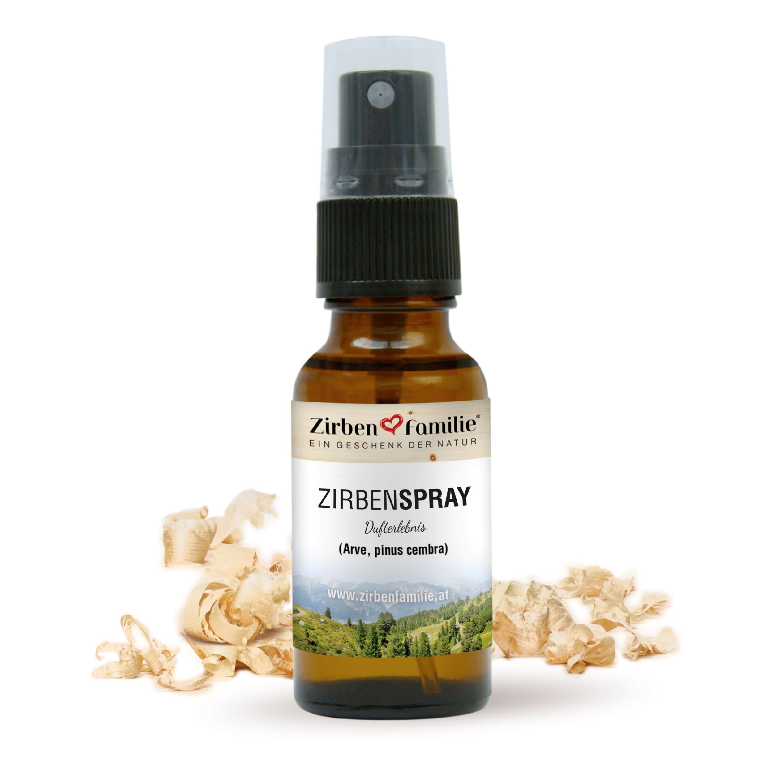 Zirben Spray - Zirbenduft für Kissen und Wohnraum