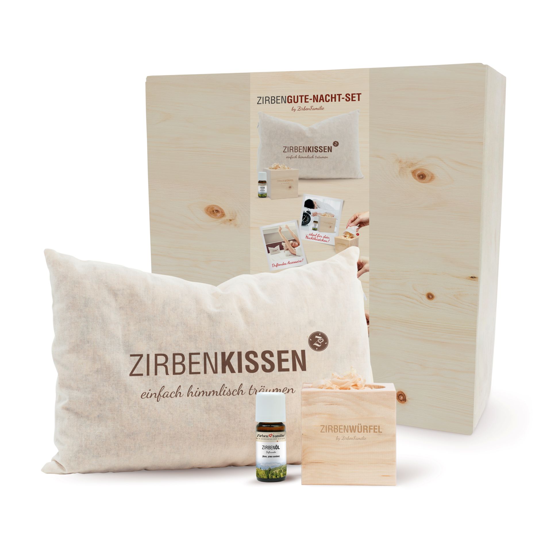 ZirbenFamilie “Gute Nacht Set”